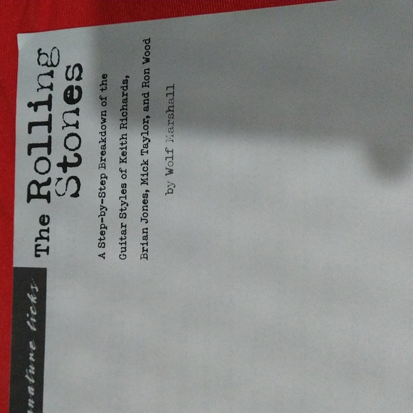 Rolling Stones Guitar Lessons with CD - Picture 2 of 8